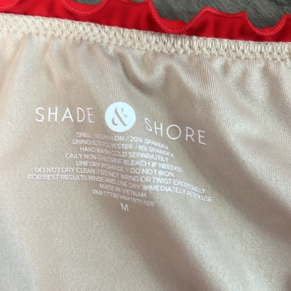 Red bathing suit. Target brand - Picture 3 of 4